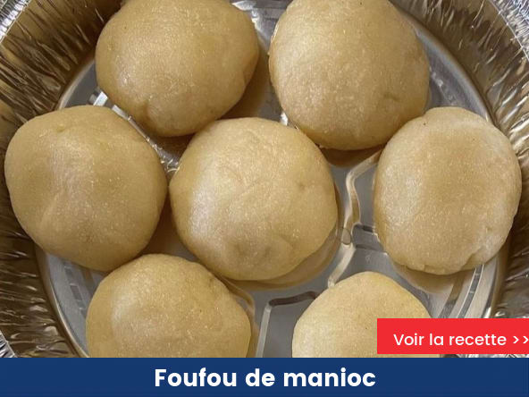 Foufou de manioc